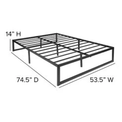 Flash Furniture 14 Inch Metal Platform Bed Frame With 12 Inch Pocket Spring Mattress In A Box (No Box Spring Required) - Full 14 Flash Furniture 14 Inch Metal Platform Bed Frame With 12 Inch Pocket Spring Mattress In A Box (No Box Spring Required) - Full -DreamNest Store GUEST 7e2fca50 e39a 4feb 95dd c53e44788453