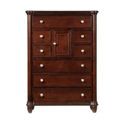 Dylan 8 Drawer Chest Dark Cherry - Picket House Furnishings