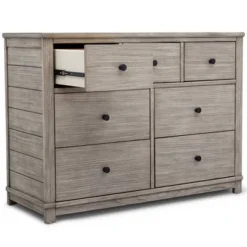 Simmons Kids' Monterey 7 Drawer Dresser - Rustic White -DreamNest Store GUEST 7f1928c5 1d16 4950 89c2 ce5b25c3d71f
