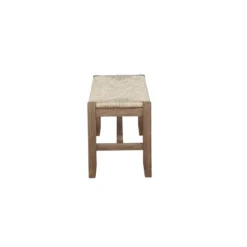 40" Davenport Wood Bench Light Amber - Alaterre Furniture -DreamNest Store GUEST 7f621499 d8e1 4cab 9bcb dd2d4da93f92