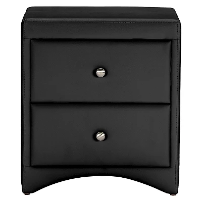 Dorian Modern Nightstand - Baxton Studio 2 Dorian Modern Nightstand - Baxton Studio - Image 2