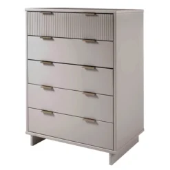 Tall Granville Modern 5 Drawer Dresser - Manhattan Comfort -DreamNest Store GUEST 80547b90 5fe6 42a3 b438 c91011c20cca