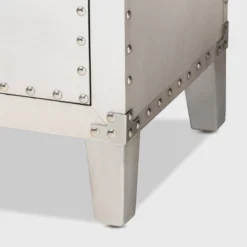 Carrel Metal 5 Drawer Accent Chest Silver - Baxton Studio 12 Carrel Metal 5 Drawer Accent Chest Silver - Baxton Studio -DreamNest Store GUEST 808c52d4 13b2 4854 af55 87081af6fa9c