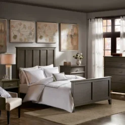 Yardley 1 Drawer Nightstand Reclaimed Vintage Gray -DreamNest Store GUEST 80a3725c b27e 4381 b0f8 5686cff372c0