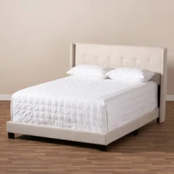 Lisette Fabric Upholstered Bed - Baxton Studio 12 Lisette Fabric Upholstered Bed - Baxton Studio -DreamNest Store GUEST 80e12b56 f97e 43a6 83f6 2673bd73024d