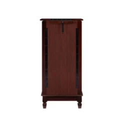 Tierra Contemporary Jewelry Armoire Merlot Brown - Powell Company -DreamNest Store GUEST 81017bc8 9cf5 4a68 a48c b3a81a94dfbc