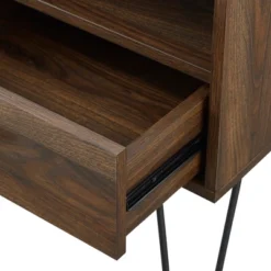 Amal Modern Single Drawer Hairpin Leg Nightstand - Saracina Home -DreamNest Store GUEST 812661f9 1e05 4220 933c 5c2859d38ac4