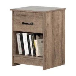 Tassio 1 Drawer Nightstand - South Shore 16 Tassio 1 Drawer Nightstand - South Shore -DreamNest Store GUEST 81391ff9 92d5 44d1 8a10 bc82d2244821