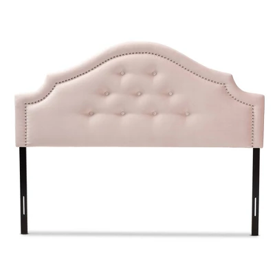Cora Velvet Headboard -Baxton Studio 1 Cora Velvet Headboard -Baxton Studio