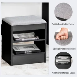 Costway Vanity Table Set With Lighted Mirror 8 LED Bulbs Large Drawer Cushion Stool 14 Costway Vanity Table Set With Lighted Mirror 8 LED Bulbs Large Drawer Cushion Stool -DreamNest Store GUEST 81992004 dffa 49a8 949d 14d2b0e1802f