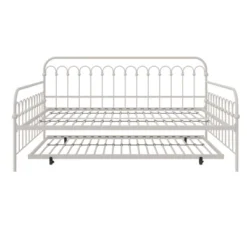 Twin Bright Pop Metal Daybed With Roll Out Trundle - Novogratz 20 Twin Bright Pop Metal Daybed With Roll Out Trundle - Novogratz -DreamNest Store GUEST 82423bf8 0b81 4a7d 8c02 f6738d03a77e