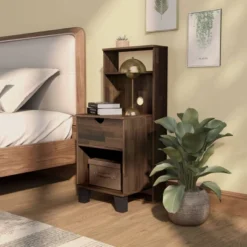 Loreman 1 Drawer Nightstand - MiBasics 22 Loreman 1 Drawer Nightstand - MiBasics -DreamNest Store GUEST 8344b8e8 3c6d 4178 99a3 439d08af397d