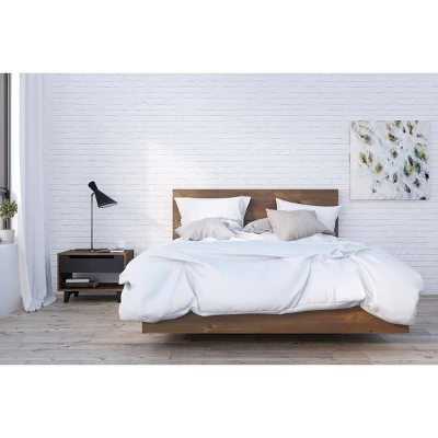 3pc Barista Bedroom Set Truffle/Black - Nexera 5 3pc Barista Bedroom Set Truffle/Black - Nexera - Image 5