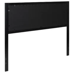 Emma And Oliver Queen Size Metal Headboard - Black Fabric Upholstery Fits Standard Bed Frames -DreamNest Store GUEST 8366869c 71b5 464b 9771 c98c44fa8514