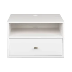 Floating 1 Drawer Nightstand With Open Shelf - Prepac -DreamNest Store GUEST 8396960b 13d9 4fff b414 94be430806a9