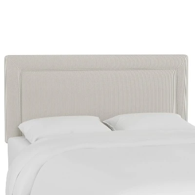 Empire Striped Upholstered Headboard - Skyline Furniture 8 Empire Striped Upholstered Headboard - Skyline Furniture - Image 8