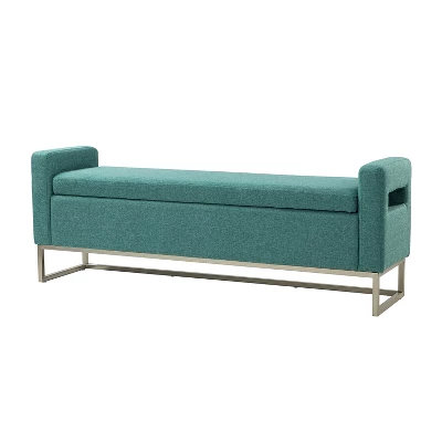 Jorge 59.1" Wide Storage Bench | ARTFUL LIVING DESIGN 1 Jorge 59.1" Wide Storage Bench | ARTFUL LIVING DESIGN