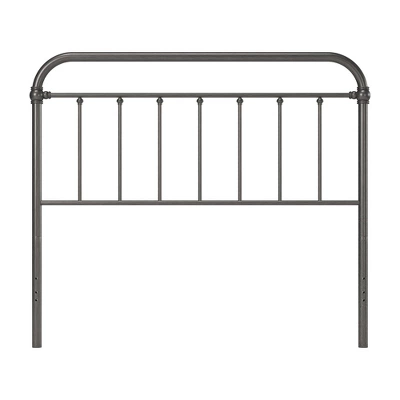 Full/Queen Kirkland Metal Headboard Without Frame Aged Pewter - Hillsdale Furniture 3 Full/Queen Kirkland Metal Headboard Without Frame Aged Pewter - Hillsdale Furniture - Image 3