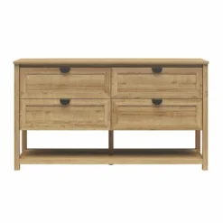 Primrose Wide 4 Drawer Dresser With Lower Shelf - Mr. Kate -DreamNest Store GUEST 86264a0e 7a41 4ecd 8857 f98758cb3e46