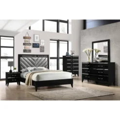 Chelsie Dresser Black Finish - Acme Furniture