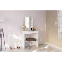 Kansas Vanity With Mirror White - Polifurniture -DreamNest Store GUEST 89377727 dedf 4835 bbf4 03d08483fd08