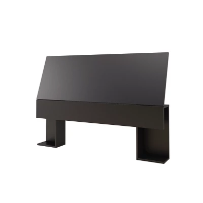 Avenue Platform Bed And Headboard Black - Nexera 2 Avenue Platform Bed And Headboard Black - Nexera - Image 2