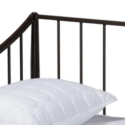Full Rupert Vintage Industrial Metal Daybed Black - Baxton Studio -DreamNest Store GUEST 896b805c af85 4ede 8bd4 804c93f4ed13