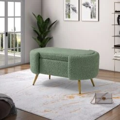 Alina Storage Bench With Metal Legs For Bedroom | ARTFUL LIVING DESIGN -DreamNest Store GUEST 8a30f491 5a69 4b30 9359 5562af39c137