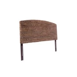 King Estern Banana Leaf Panel Headboard Dark Brown - Summerland Home -DreamNest Store GUEST 8a390f78 a366 41f9 9786 ab346623daa4