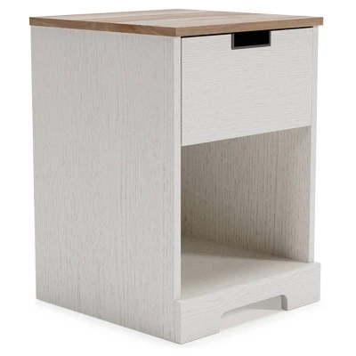 Vaibryn 1 Drawer Nightstand White - Signature Design By Ashley 9 Vaibryn 1 Drawer Nightstand White - Signature Design By Ashley - Image 9