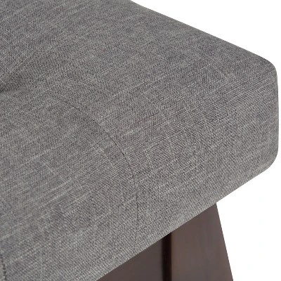 40" Tierney Mid-Century Tufted Ottoman Bench - WyndenHall 8 40" Tierney Mid-Century Tufted Ottoman Bench - WyndenHall - Image 8