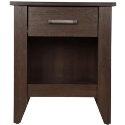 Passion Furniture Lennox 1-Drawer Nightstand (24 In. H X 18 In. W X 21 In. D) -DreamNest Store GUEST 8bb481ab 2881 4fad befe 8c73bcc0f444