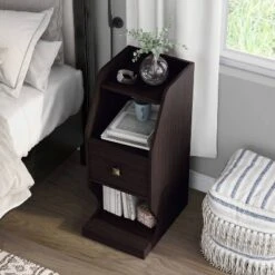 Diehle 3 Open Shelves Nightstand - MiBasics -DreamNest Store GUEST 8c22c93c f747 457d aadb 330069602104