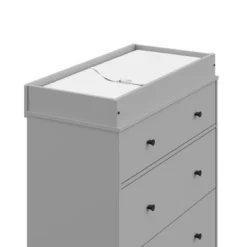 Storkcraft Beckett 3 Drawer Dresser With Changing Topper - Pebble Gray -DreamNest Store GUEST 8c35646e 004c 46c8 89d2 be94c50fa93e