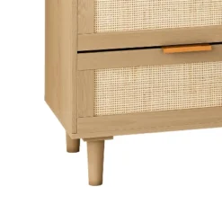 43.31" 6-Drawer Rattan Dresser For Living Room And Bedroom - ModernLuxe -DreamNest Store GUEST 8c3dc10d 8e1a 467c 9771 770871223316
