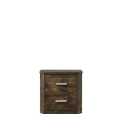 24" Elettra Nightstand Rustic Walnut - Acme Furniture -DreamNest Store GUEST 8c46a5cd 7691 4fc6 af23 438b93bbe961