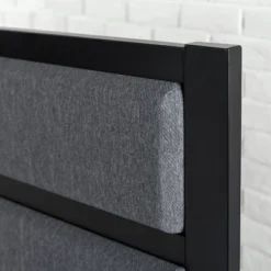 Jessica Upholstered Metal Headboard Gray - Zinus -DreamNest Store GUEST 8cbe20b8 9130 4abf b20b ff8a6fd662d1