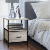 Sorbus Fabric Nightstand Dresser For Closet Bedroom Etc