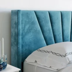 Ariana Velvet Upholstered Platform Bed Frame - Eco Dream -DreamNest Store GUEST 8e9c04a6 48a1 4b33 b5b1 b16b447fbdc7