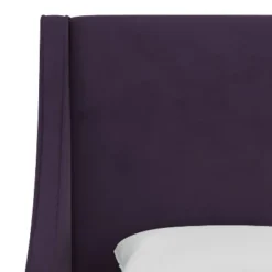 Dianna Swoop Arm Wingback Velvet Bed - Skyline Furniture 8 Dianna Swoop Arm Wingback Velvet Bed - Skyline Furniture -DreamNest Store GUEST 8e9e41eb c3c3 478c 9e85 f0519a231964