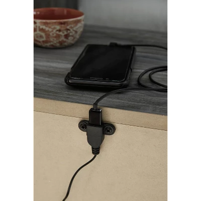 Baystorm Nightstand Gray - Signature Design By Ashley 2 Baystorm Nightstand Gray - Signature Design By Ashley - Image 2