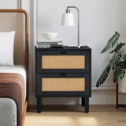 Orre 2 Drawer Nightstand - Sango