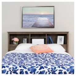 Queen Salt Spring Headboard Drifted Gray - Prepac -DreamNest Store GUEST 8f5ca084 a5d2 4c08 8ac8 5bfbdd05c1f1