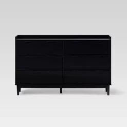 Mid-Century Modern Solid Wood 6 Drawer Double Dresser - Saracina Home 36 Mid-Century Modern Solid Wood 6 Drawer Double Dresser - Saracina Home -DreamNest Store GUEST 90151679 33ac 41ca 9018 ea6b115ba554