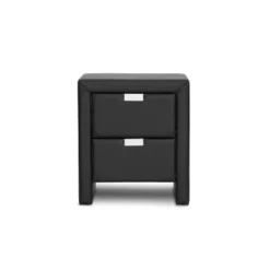 Frey Upholstered Modern Nightstand - Baxton Studio 11 Frey Upholstered Modern Nightstand - Baxton Studio -DreamNest Store GUEST 90a0cc37 c5f9 4323 a9ac 1cd6b1a217ef