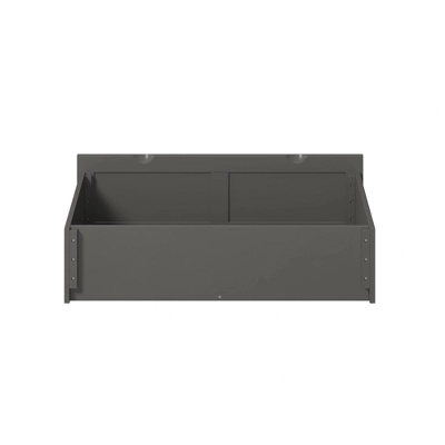 Twin Foot Drawer Gray - AFI 3 Twin Foot Drawer Gray - AFI - Image 3