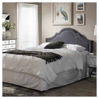 Rita Modern And Contemporary Fabric Upholstered Headboard - Baxton Studio 3 Rita Modern And Contemporary Fabric Upholstered Headboard - Baxton Studio - Image 3