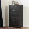 Step One 6 Drawer Lingerie Chest Gray - South Shore