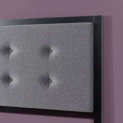 Barbara Upholstered Button Tufted Metal Headboard - Zinus -DreamNest Store GUEST 92c25d6c 34db 4d41 ba53 ee9d34a29a41