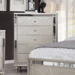 2pc La Mesa Bed And Chest Set Silver - HOMES: Inside + Out -DreamNest Store GUEST 934efda1 c054 4e36 ba94 275b512eae48